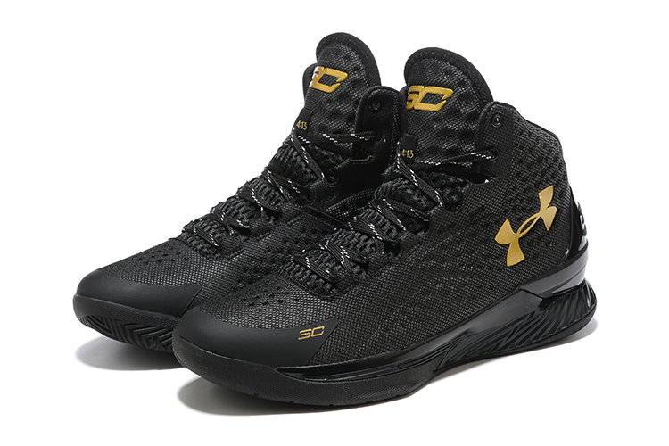 Under Armour Curry One Black Gold Banner